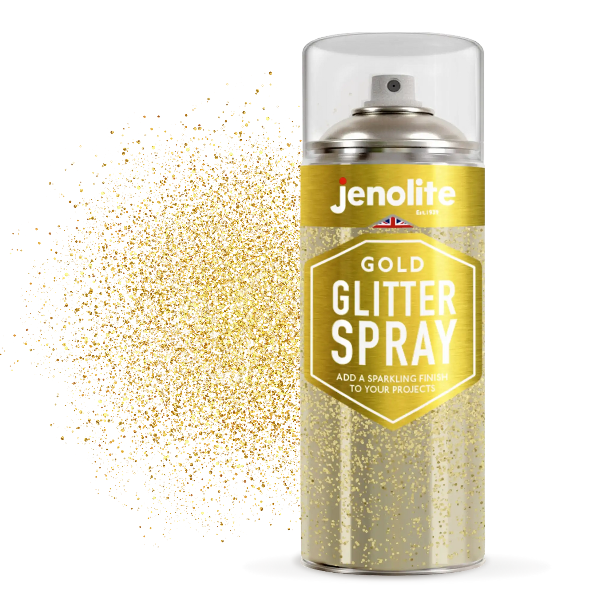 Glitzerspray, klares Versiegelungsmittel | 400 ml Aerosol