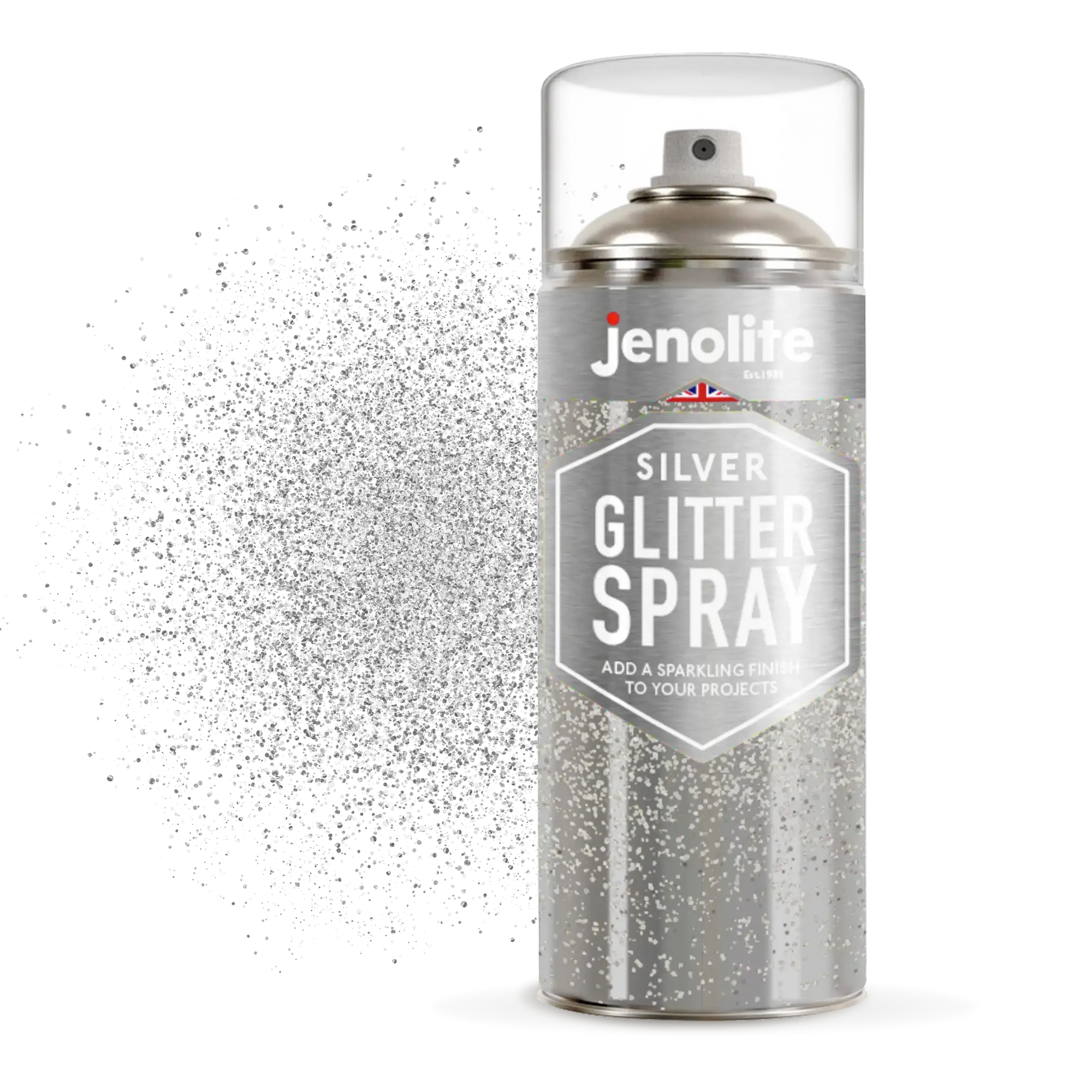 Glitzerspray, klares Versiegelungsmittel | 400 ml Aerosol