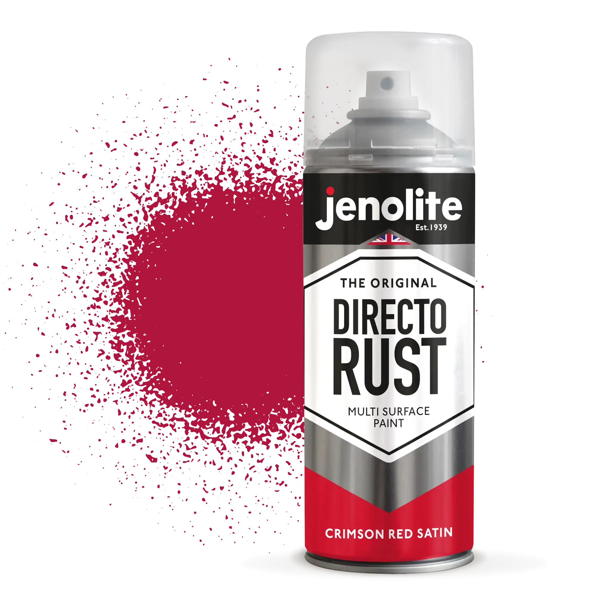 JENOLITE Directorust Sprühfarbe Schiefergrau – Direkt-zu-Rost, Satiniert, 3x400 Ml, Für Metall, Holz, Kunststoff